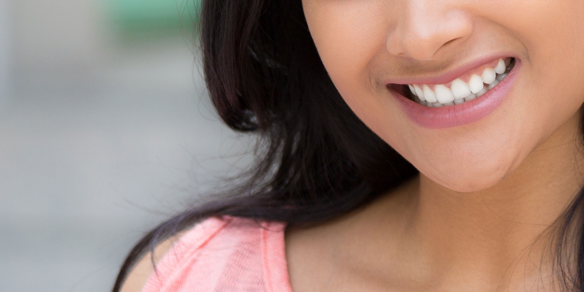 dental patient smiling